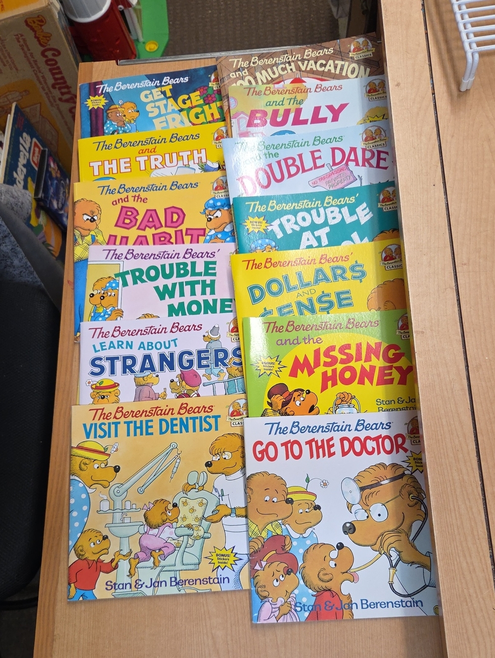 Lot of 13 Berenstain Bears Books By Stan And Jan Berenstain